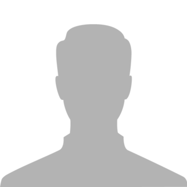 Head and shoulders silhouette portrait of a man.