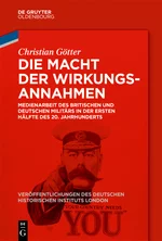 Book cover for Christian Götter "Die Macht der Wirkungsannahmen". Recruitment poster for the British Army. Lord Kitchener, Secretary of State for War, points directly at the viewer. The caption reads "Your country needs you". Whole cover overlayed with red. Text in white.