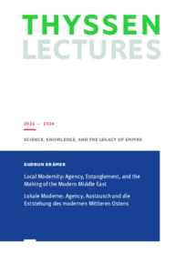 Cover image for the publication of Gudrun Krämer's 2024 Thyssen lecture.